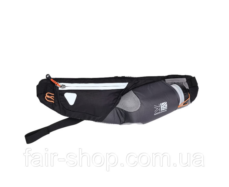 Поясна сумка Karrimor X Lite Running Belt and Bottle Black, оригінал. Доставка з США/ЄС протягом 14 днів, фото 1