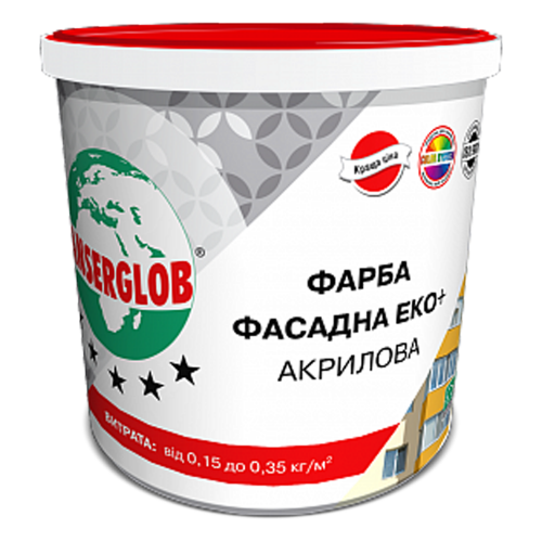 Anserglob Фарба акрилова ФАСАД ЕКО+ 4,2 кг