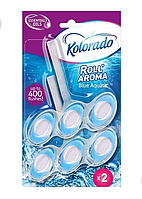 М/з для унітазу підвісний блок Kolorado 2підв./уп Roll' Aroma Blue Aquatic