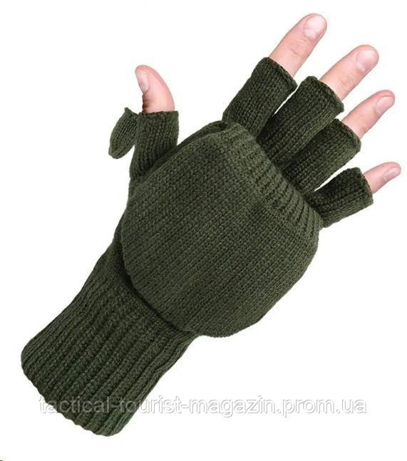 Рукавички рукавиці Mil-Tec зимові олива  THINSULATE