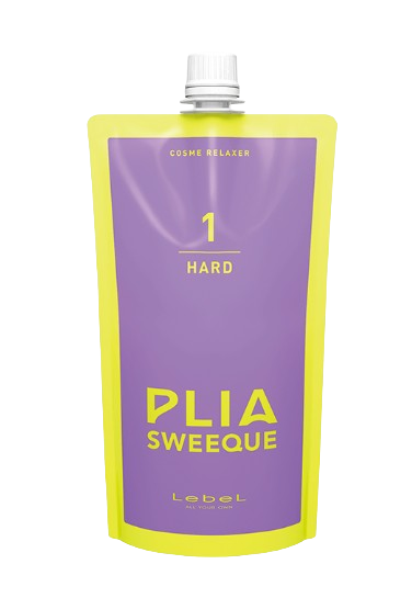 Lebel PLIA SWEEQUE H1 400 г. Средство для выпрямления волос для жестких волос, фото 1