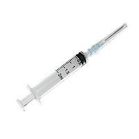 Шприц одноразовий 2 мл Luer Lock 3-компонентний 150 шт 23G 0,6 х 30 мм