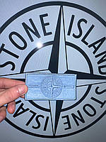 Патч стон айленд Патч stone island голубой