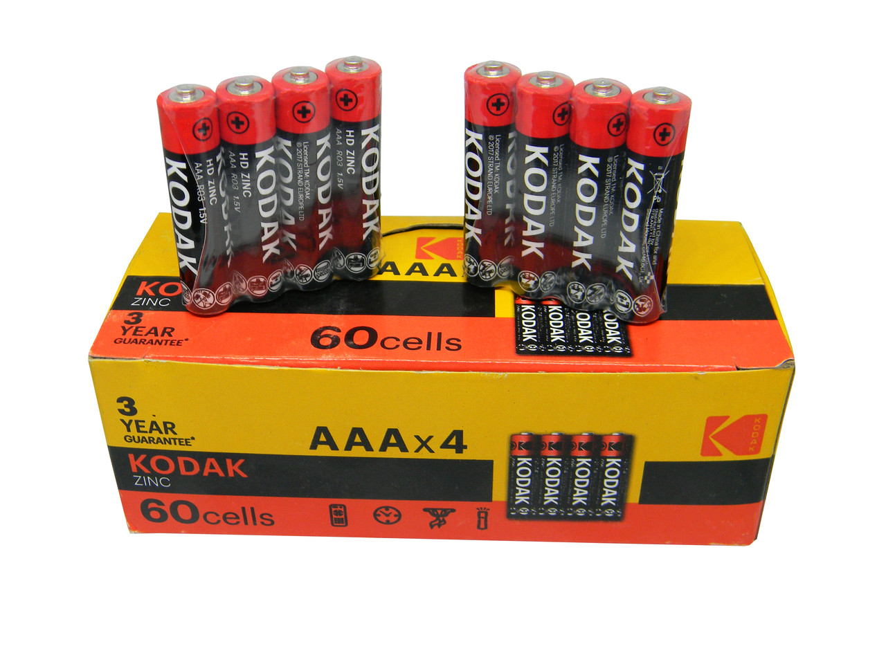 Батарейки AAА Kodak R03 LEF - фото 1 - id-p2072646522