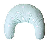 Подушка Для годування" з наповнювачем холлофайбер з Бязі 130*35 см Лежень,Україна, фото 8