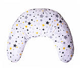 Подушка Для годування" з наповнювачем холлофайбер з Бязі 130*35 см Лежень,Україна, фото 7