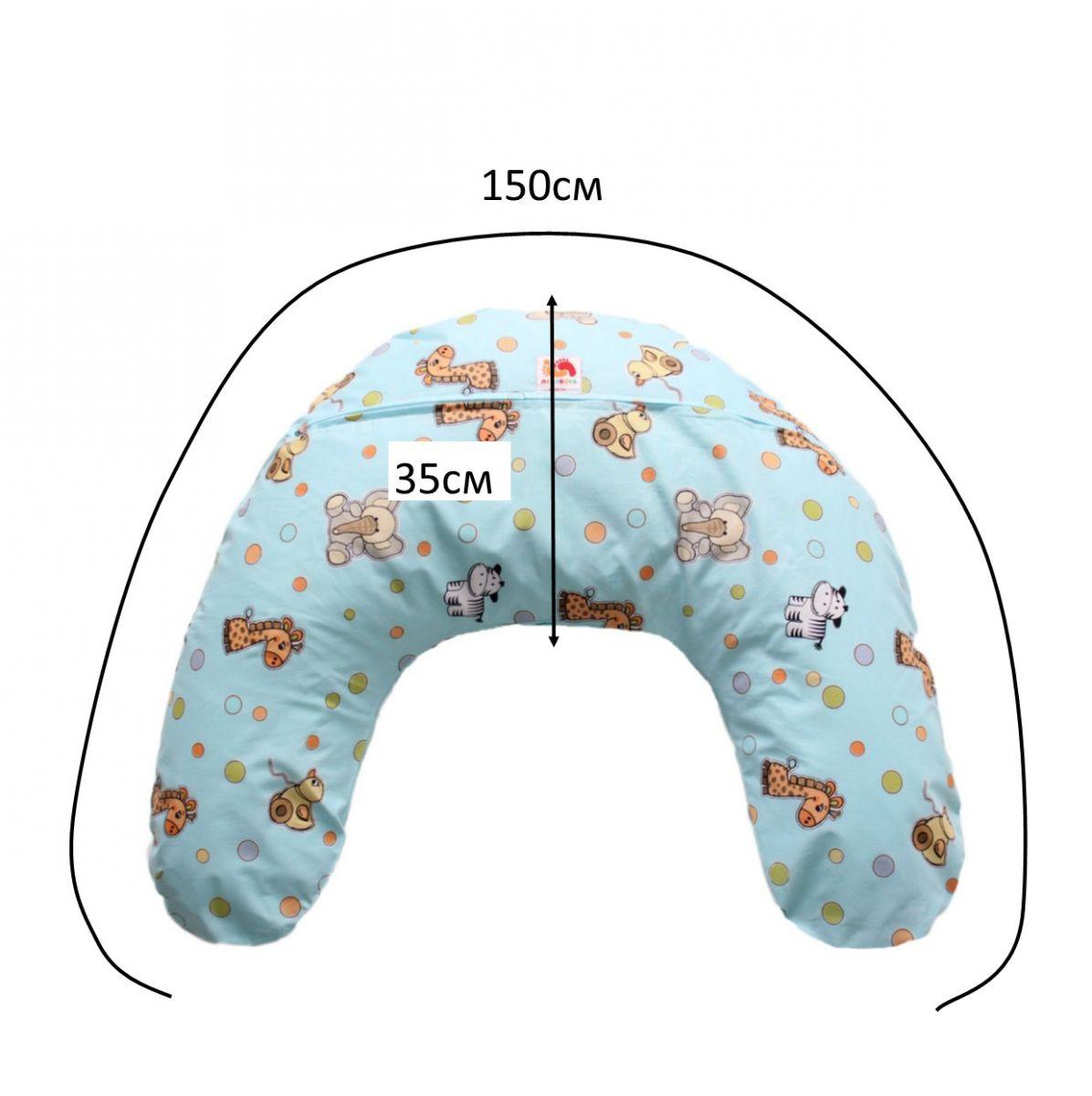 Наволочка на подушку для годування з Бязі арт.1029 Лежень,Україна, фото 1