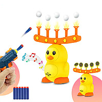 Воздушный тир с летающими шариками "Цыплёнок" Shot Game 19880B / Игровой интерактивный набор для детей