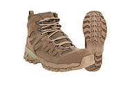 Тактические демисезонные ботинки Mil-Tec койот,коричневые 40.