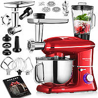 Кухонный комбайн 3в1 Mozano Kitchen Assistant 2300 Вт RED