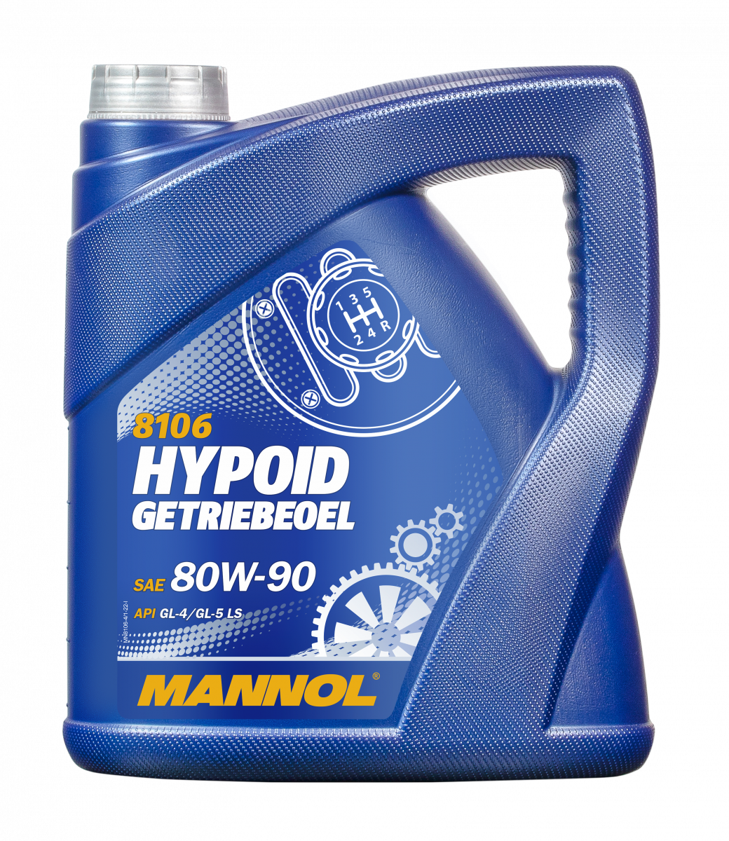Трансмісійне масло Mannol Hypoid Getriebeoil 80w90 4л GL-4/GL-5