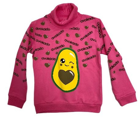 Кофта для дівчинки Basak 110см рожева (496)