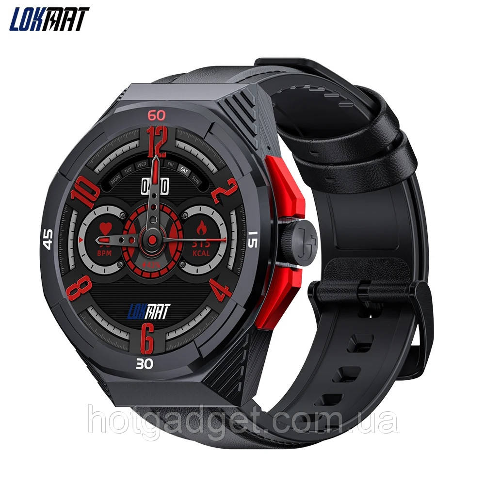Смарт-годинник LOKMAT Comet 2 PRO (тонометр, пульсоксиметр, дзвінки)