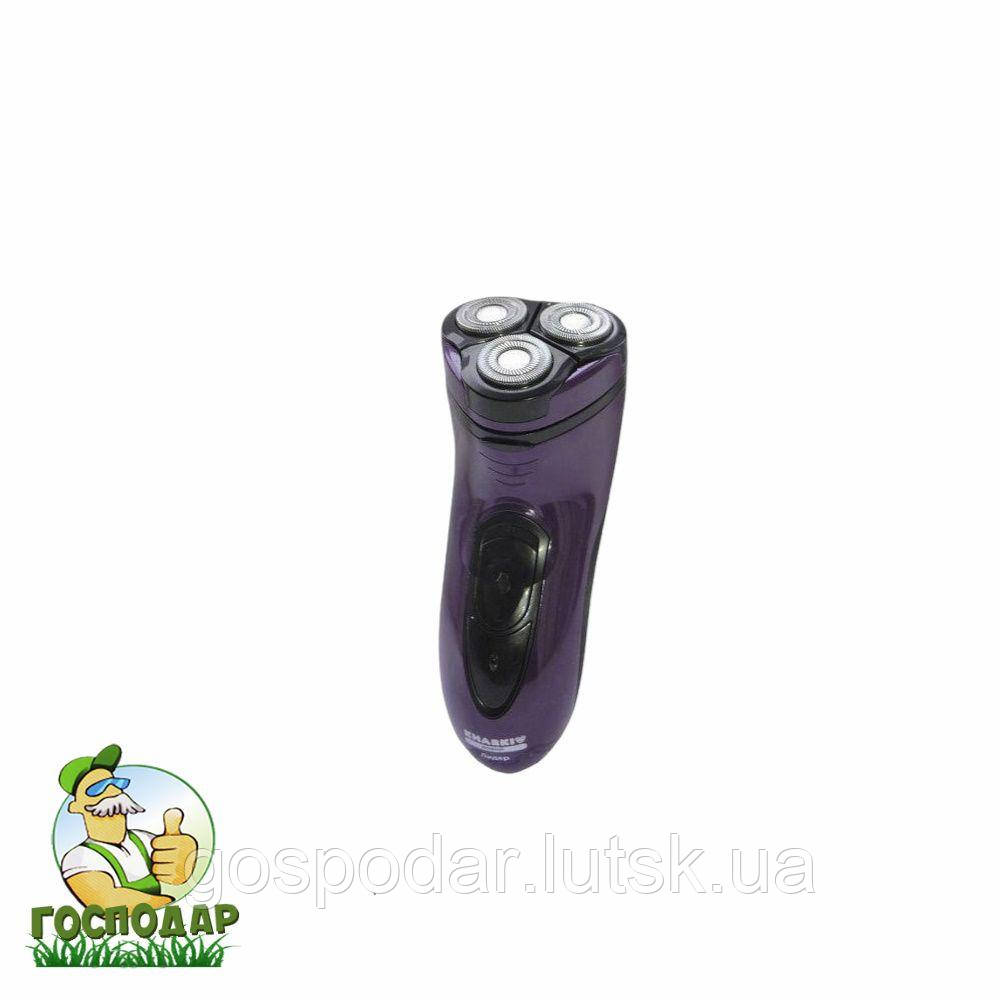 Електробритва НХ-8503 Лідер фіолетовий (3 ножі, мережа/акум), фото 1