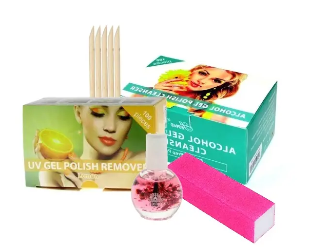 Набір засобів для зняття гель-лаку "Professional"