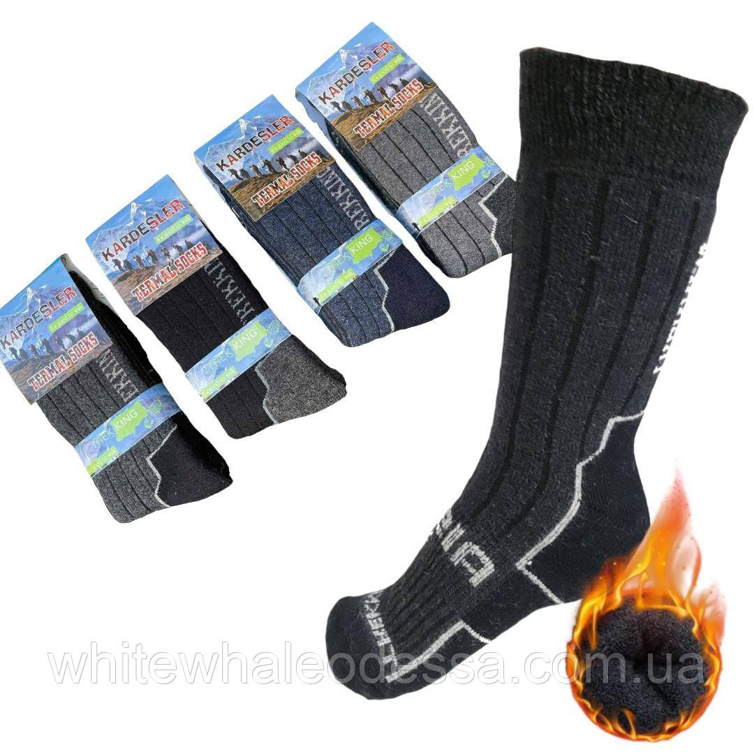 Теплі вовняні преміум термошкарпетки чоловічі Kardesler Termal Socks