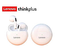 Lenovo thinkplus HT38 (БІЛІ ) Bluetooth навушники ,блютуз гарнітура,беспроводные наушники блютуз