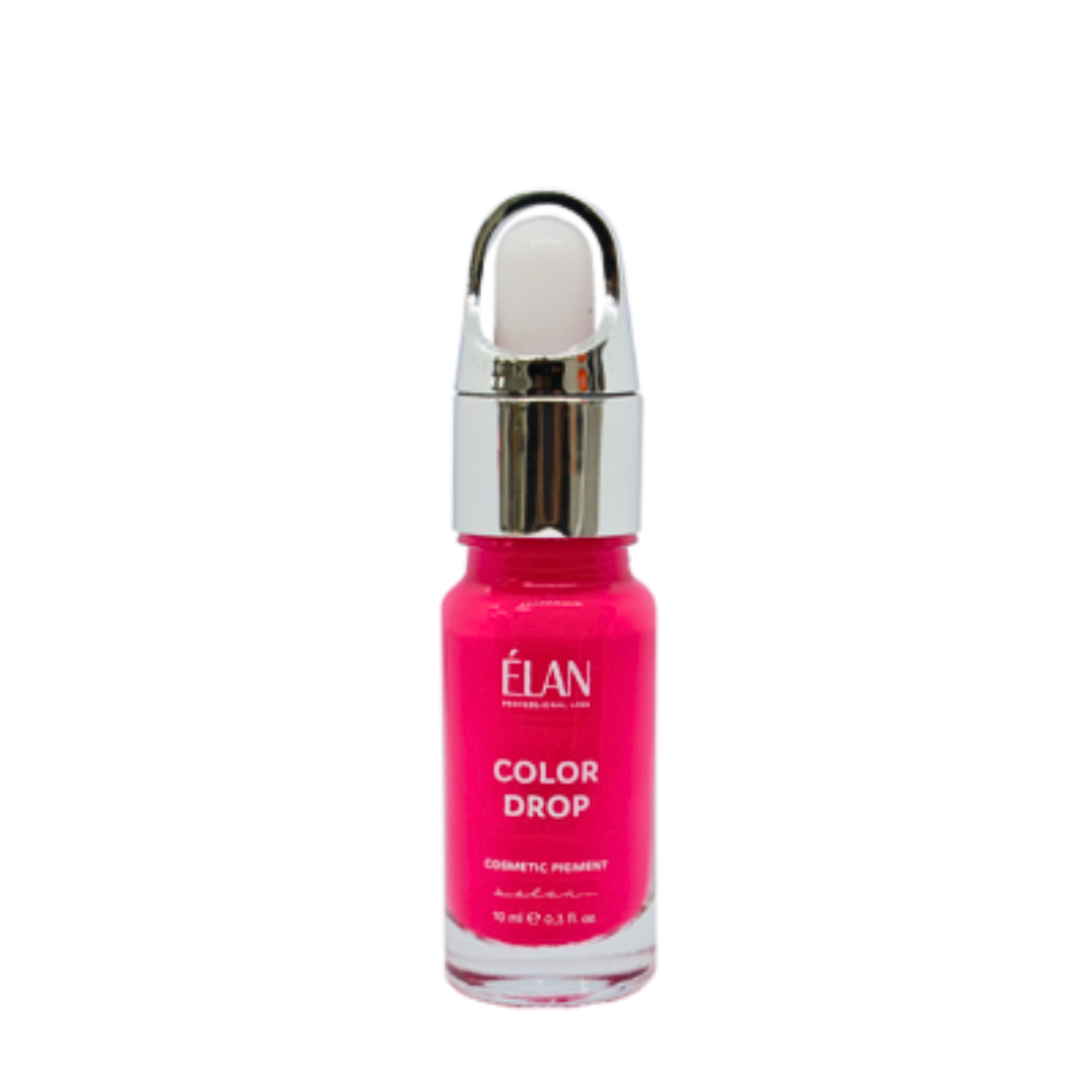 Косметичний пігмент ELAN «COLOR DROP» | Neon Pink, 10мл