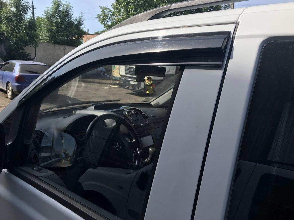 Вітровики (2 шт., Sunplex Sport) для Mercedes Viano 2004-2015 рр