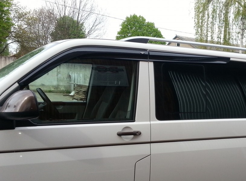 Volkswagen T5/Т6 2004-2024 - вітровики (4 шт., Sunplex Sport)
