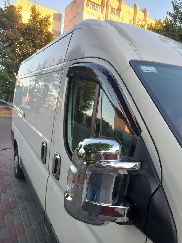 Fiat Ducato/Peugeot Boxer/Citroen Jumper 2006-2024 - вітровики (2 шт, Niken)