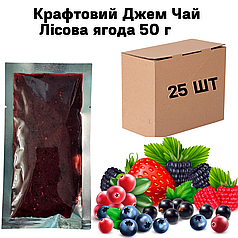 Крафтовий Джем Чай Лісова ягода в Шоу Боксі 25 шт по 50 г