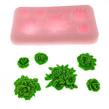 Молд силіконовий "Набір квіток"