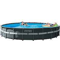 Каркасный бассейн Intex 26340 (732-132см), 47241 л Denwer P Каркасний басейн Intex 26340 (732-132см), 47241 л