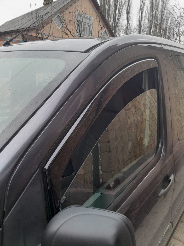 Вітровики вставні (2 шт, HIC) для Peugeot Expert 2007-2017 рр, фото 1