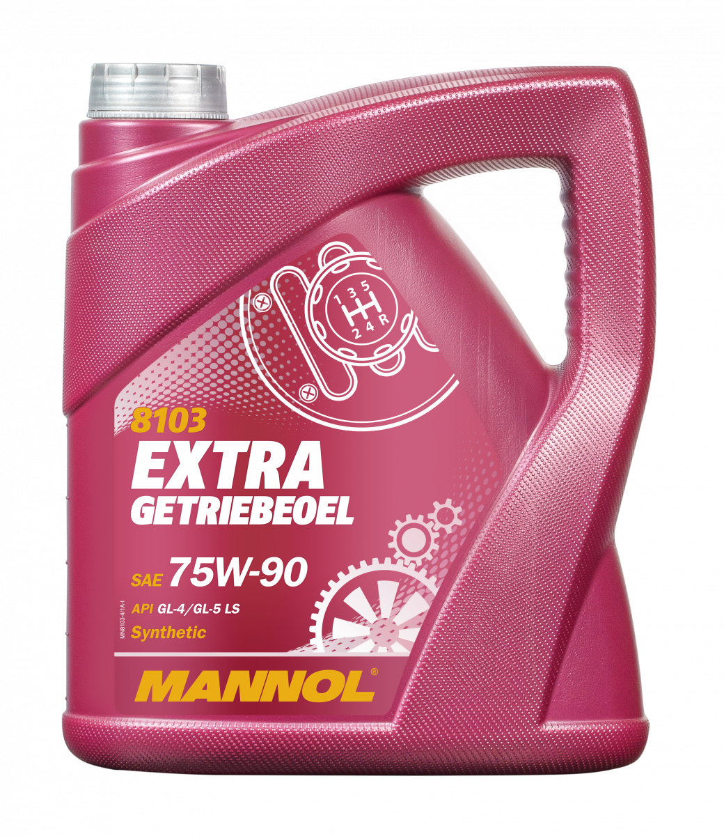 Трансмісійне масло Mannol Extra Getriebeoel 75w90 GL-5 4л