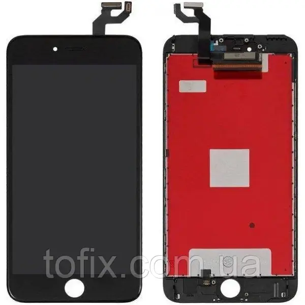 Дисплей для iPhone 6S Plus модуль в зборі (екран та сенсор) Longteng (LT), Чорний