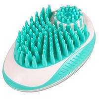 Щетка для чистки и массажа собак Flamingo Margo 2in1 Clean And Massage Brush