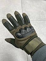 Зимние военные перчатки на флисе тактические перчатки олива,хаки XXL