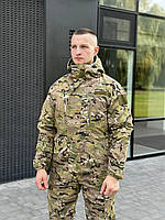 Военный костюм на флисе Горка мультикам XXL