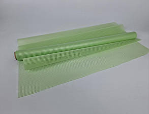 Рулон 10 м тонований матовий з рис. (57) плівка для квітів (h600) Смуга No16 Салатова (1 шт.)