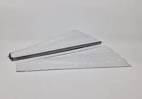 Конусне паковання під квіти h50/6низ/24верх метал (100 шт) візерунків (2) (100 шт.)