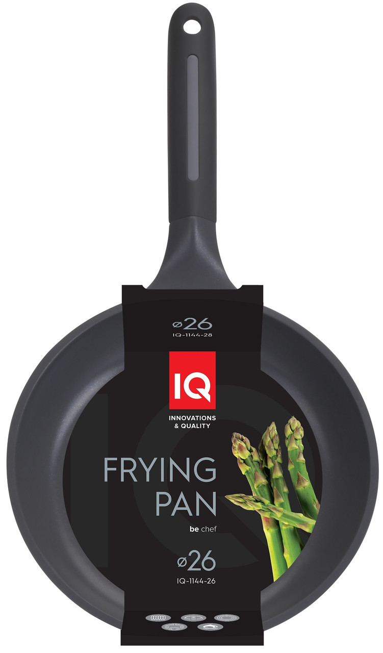 Сковорода IQ Be Chef універсальна 26 см без крихти IQ-1144-26, фото 1