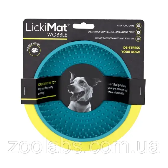 Миска для повільного харчування для собак | Licki Mat Dog Wobble