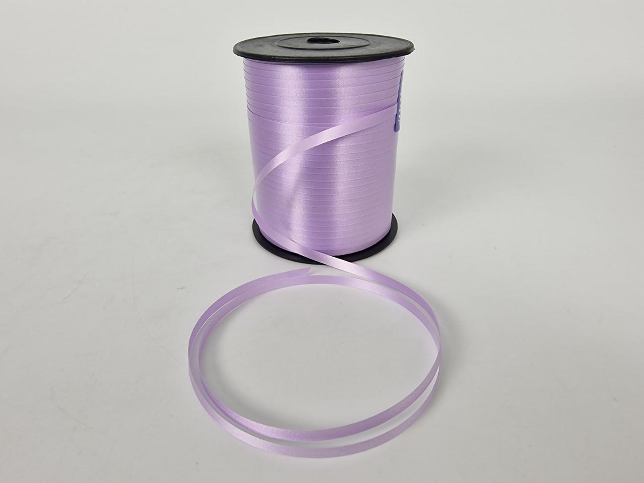 Стрічка для повітряних куль і подарунків 300 метрів бузкова (1 пачка), фото 1