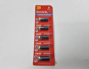 Елемент живлення 23 А (батарейка) SONEX (5 шт.)