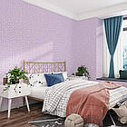 Текстурні самоклеючі шпалери Бузковий меланж 2800х500х1.5 мм (SW-00001158), фото 2