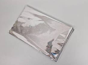 Пакет із малюнком для пакування подарунків (30*50) No01 (фольгований) "Капелька" (100 шт.)