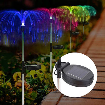 Світлодіодні світильники "Медуза" із сонячною батареєю, 2шт / Садові ліхтарі / Вуличні ліхтарі для саду