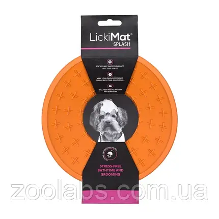 Миска для повільного харчування для собак | Licki Mat Dog Splash, фото 1