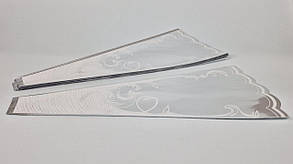 Конусне паковання під квіти h60/6низ/29верх метал (100 шт.) візерунок87 (2) (100 шт.)