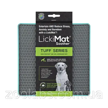 Килимок для повільного харчування для собак | Licki Mat Dog Soother Tuf, фото 1