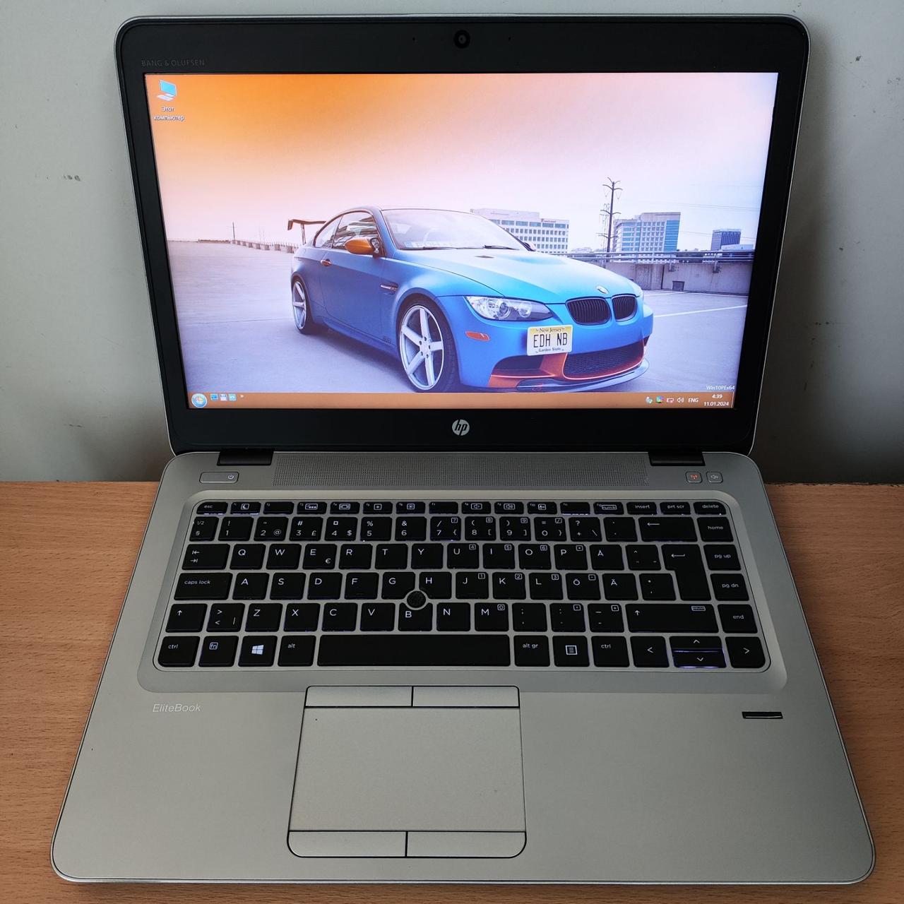 Ноутбук б/в HP EliteBook 745 G4 14" A10 Pro-8730B 4 ядра/8Gb DDR4/512 SSD/AMD Radeon R5