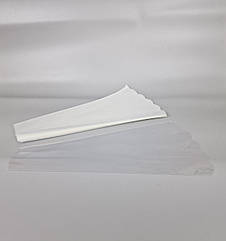 Конусне паковання під квіти h60/11низ/33верх прозоре(100 шт) 196 (100 шт.)