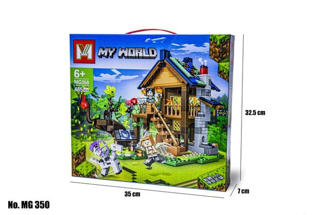 Конструктор Майнкрафт Minecraft MG350 на 465 деталей