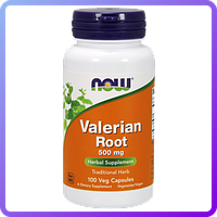Экстракт корня валерианы NOW Valerian Root (100 капс) (502768)